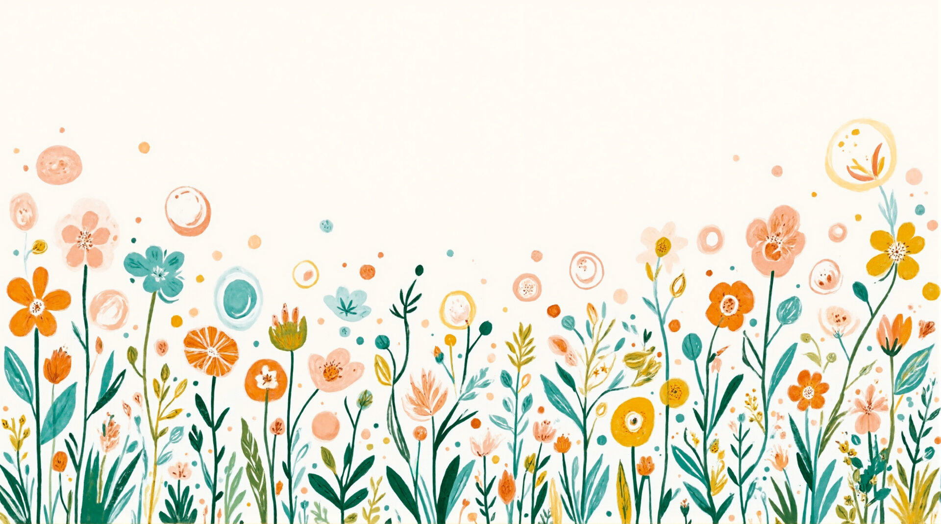 花畑のイラスト01