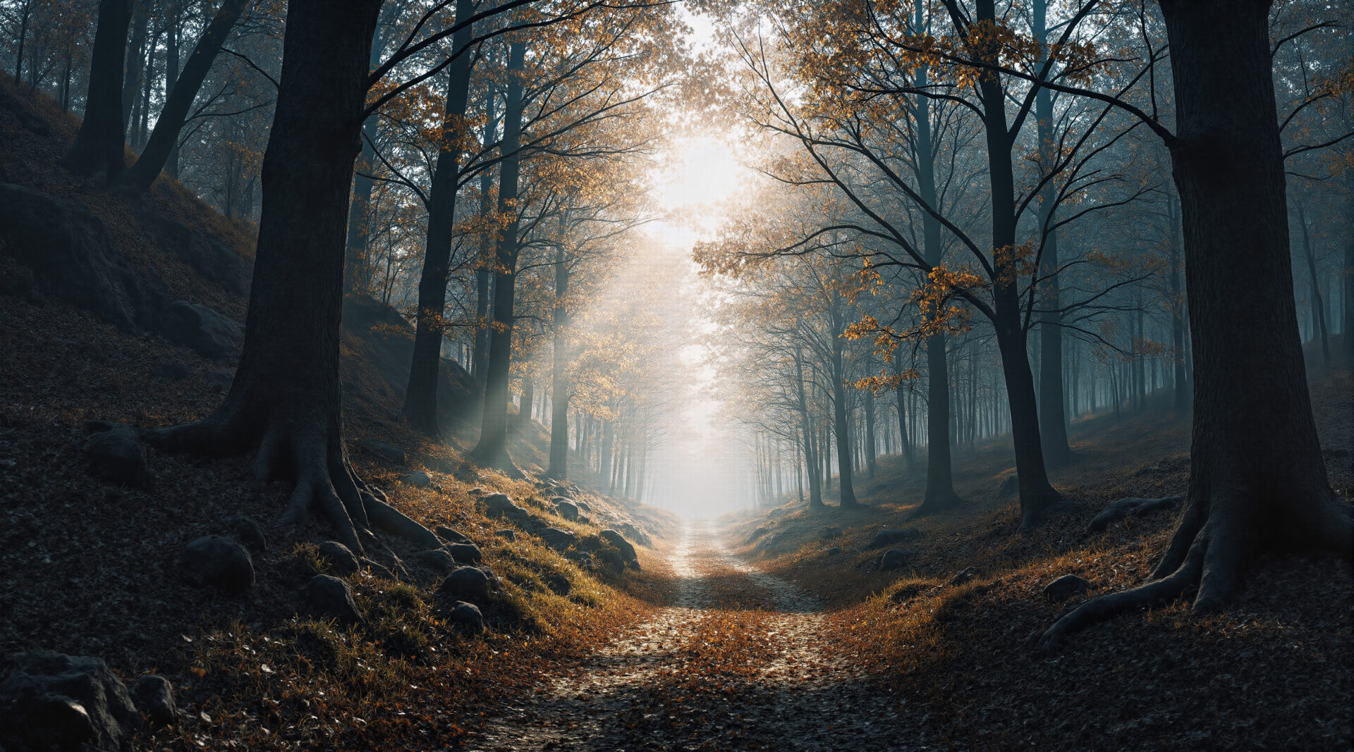 木漏れ日森の小道 05