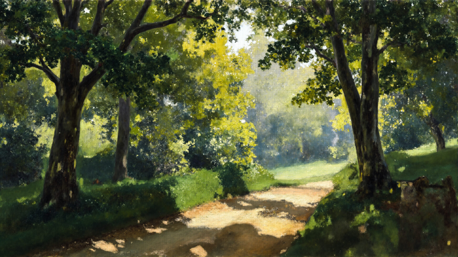 木漏れ日森の小道 06