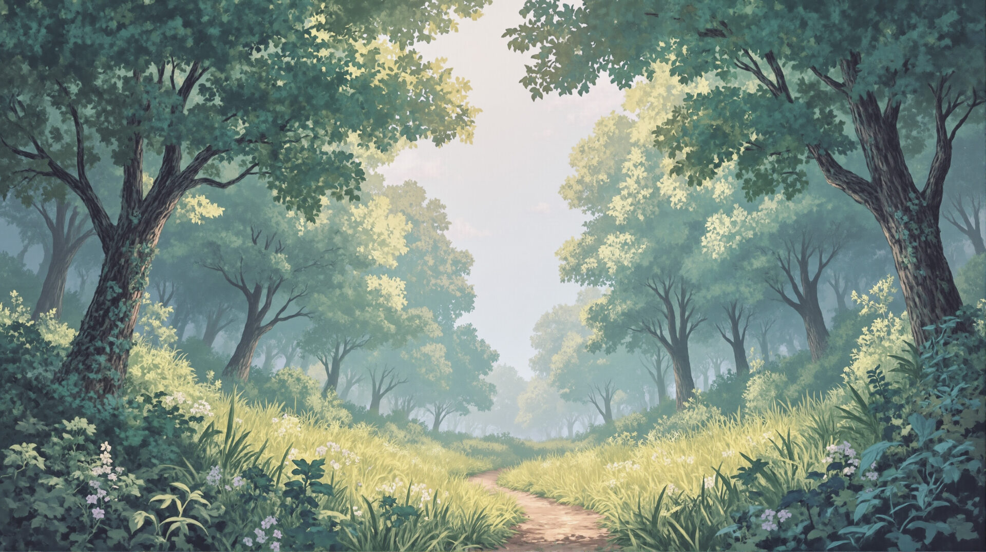 木漏れ日森の小道　07