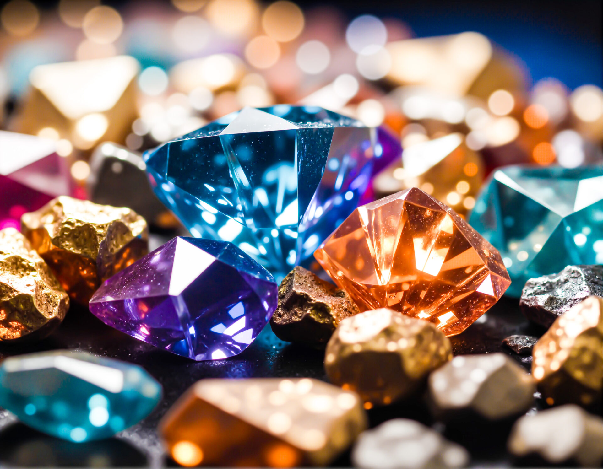 カラフルな宝石　01