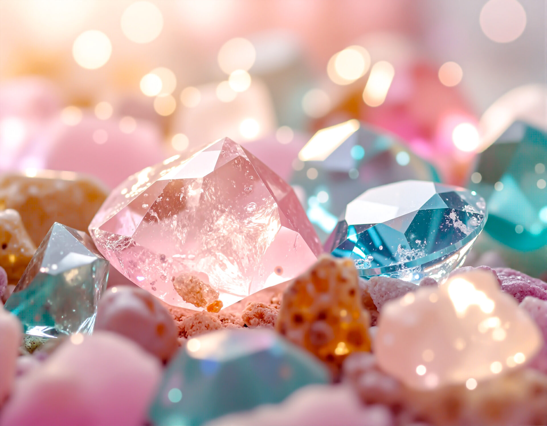 カラフルな鉱石　02