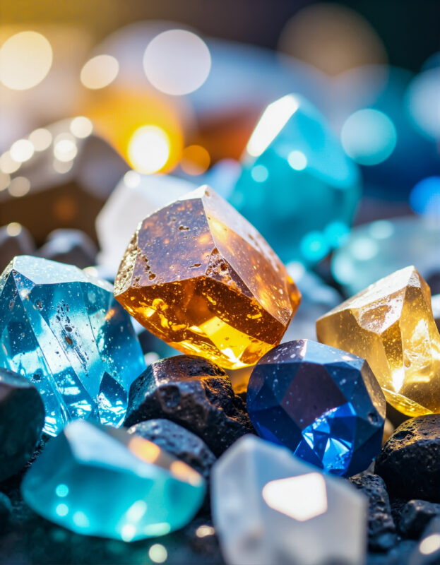 カラフルな鉱石　03