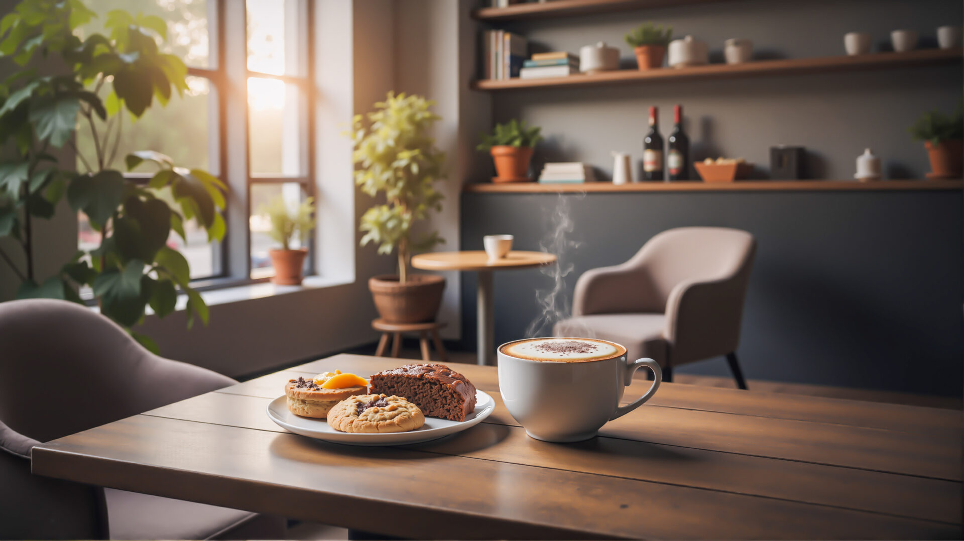 ココアと焼き菓子 01