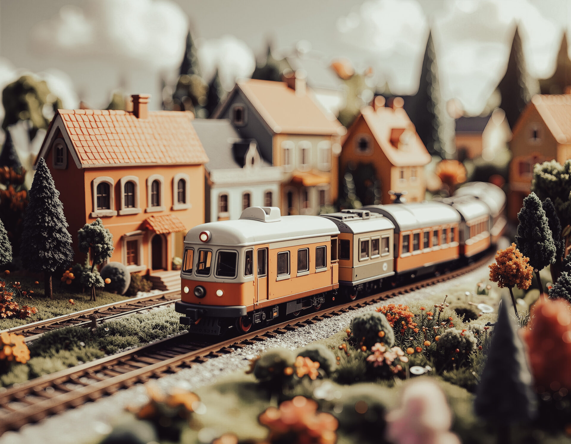 カラフルな鉄道模型　03