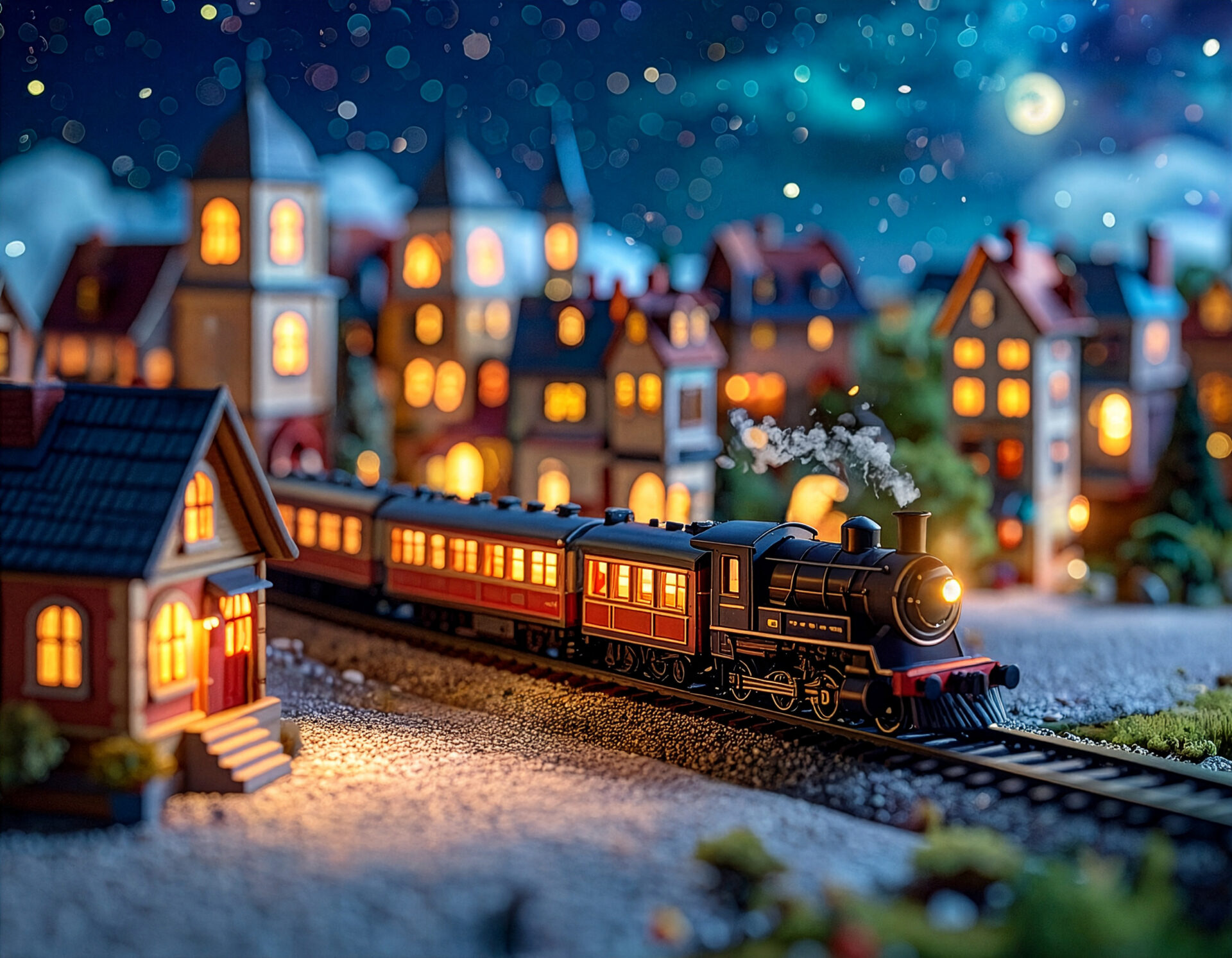 カラフルな鉄道模型　07