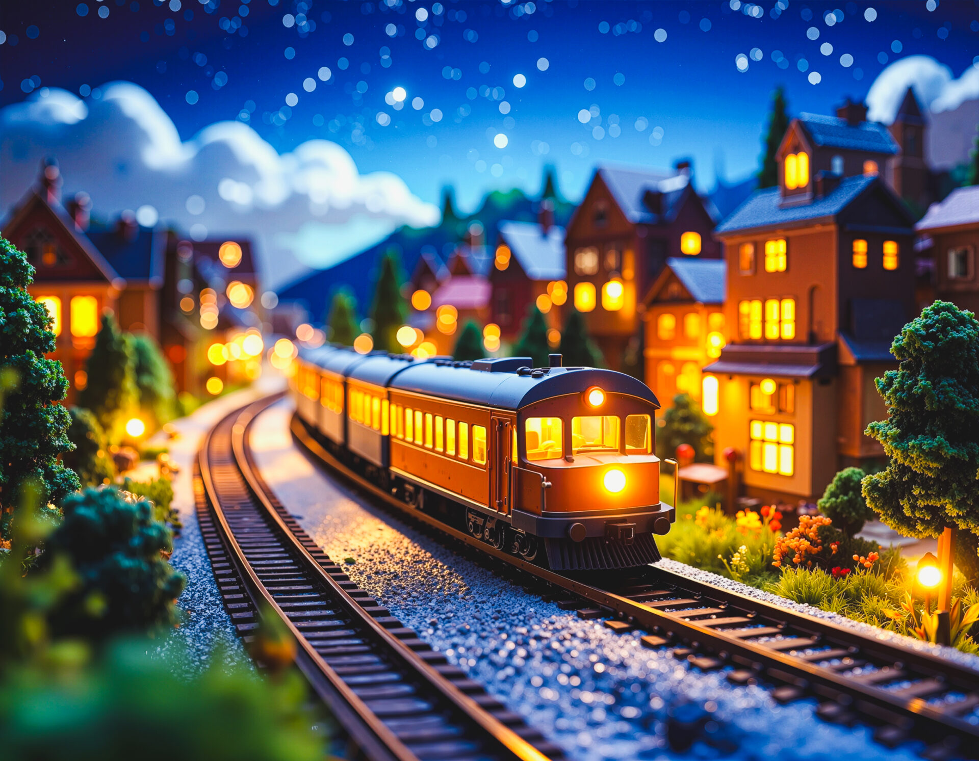 カラフルな鉄道模型　08